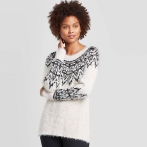 Knox Rose fairisle print sweater